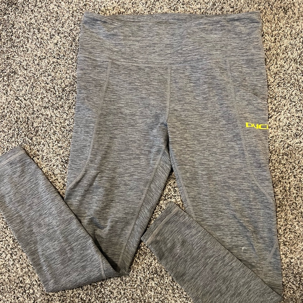 Oregon Ducks gray leggings